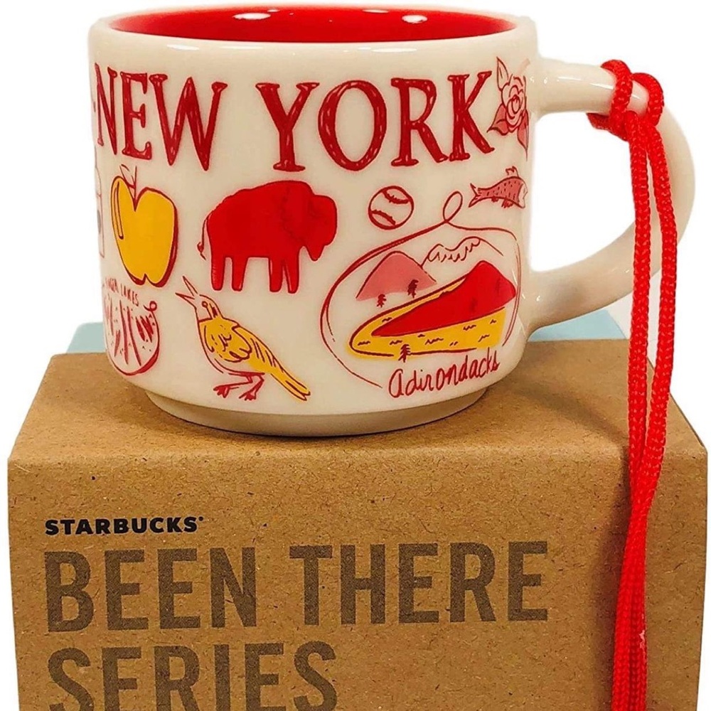 NEW YORK YAH Mug Ornament